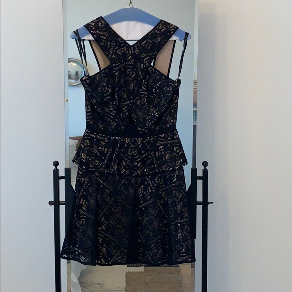 BCBG Black Lace Dress